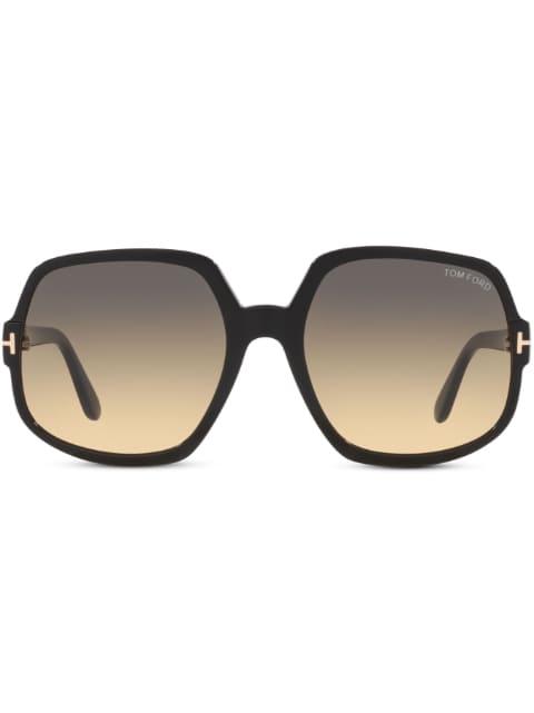 square-frame gradient-lenses sunglasses by TOM FORD
