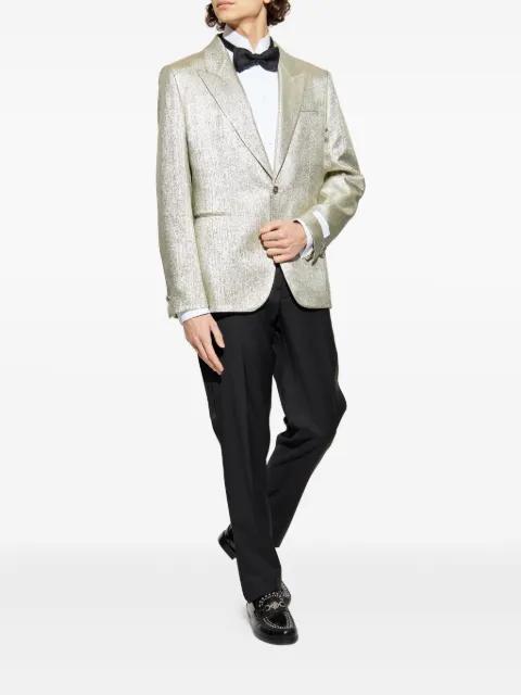 stiffened-collar shirt by TOM FORD