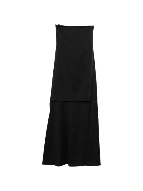 strapless high-low dress by TOM FORD