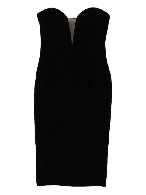 strapless midi dress by TOM FORD