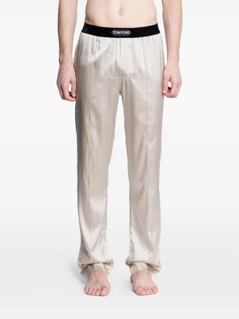 stretch satin pyjamas by TOM FORD