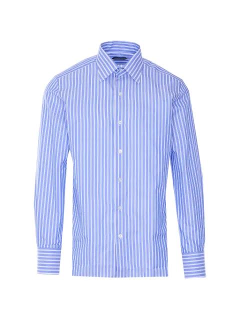 striped button shirt by TOM FORD
