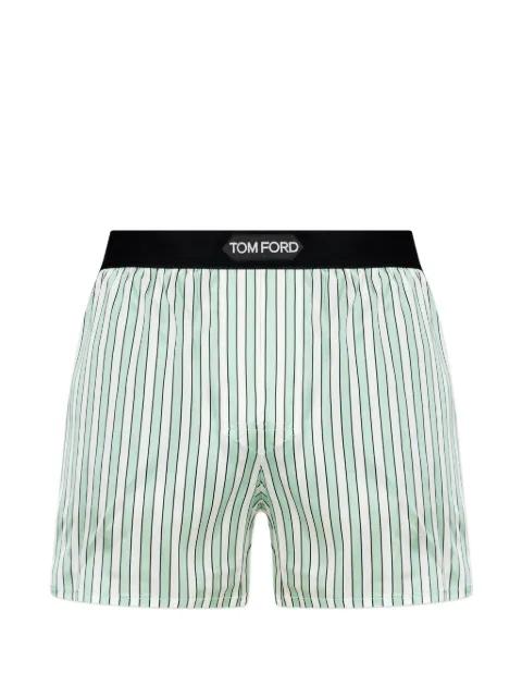 striped logo-waistband boxers by TOM FORD
