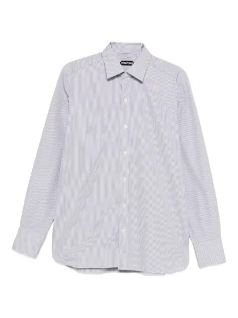 striped long-sleeve shirt by TOM FORD