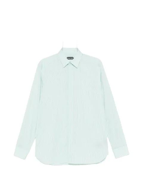 striped long-sleeve shirt by TOM FORD