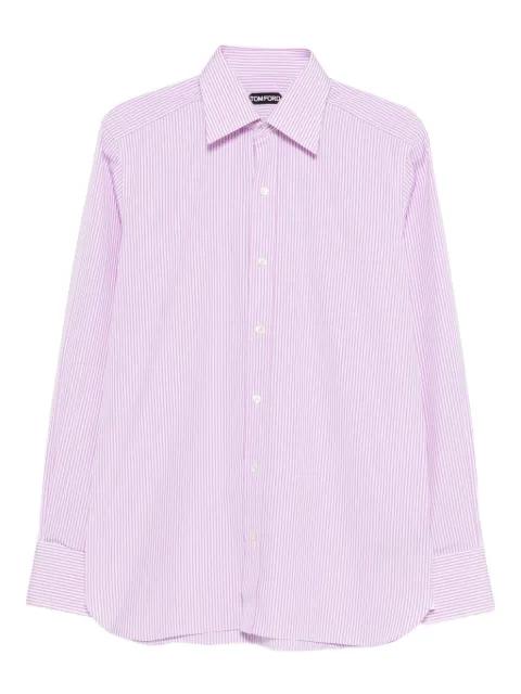 striped-pattern shirt by TOM FORD