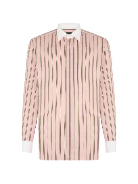 striped-pattern shirt by TOM FORD