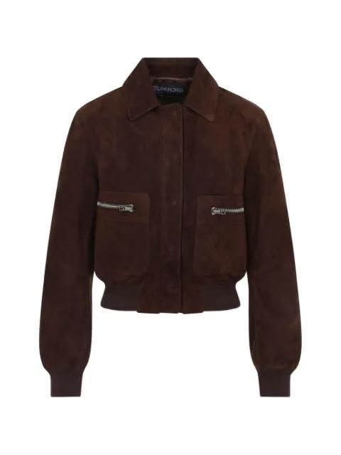 suede jacket by TOM FORD