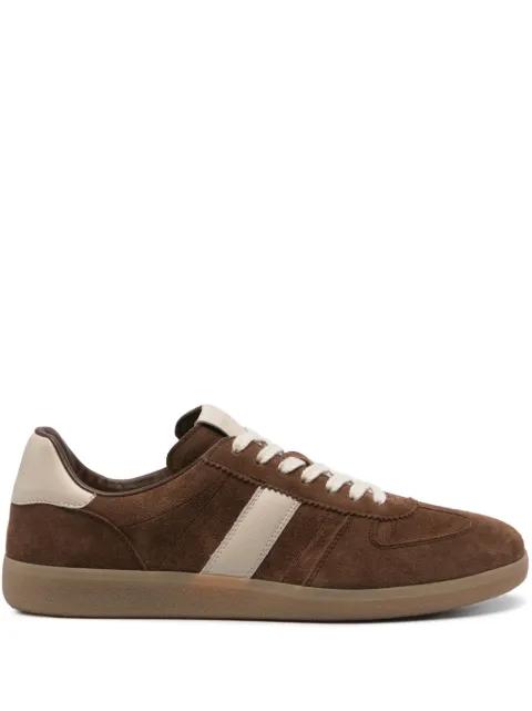 suede panelled sneakers by TOM FORD