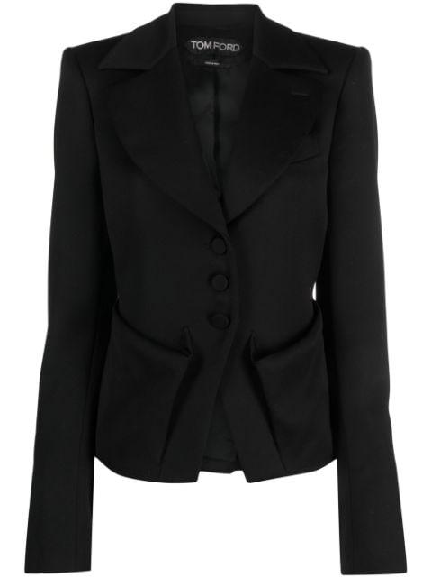 tailored single-breasted blazer by TOM FORD