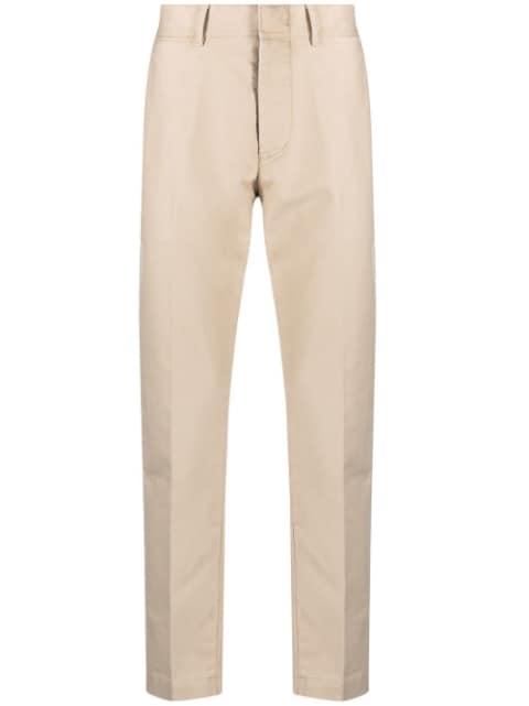 tapered cotton trousers by TOM FORD