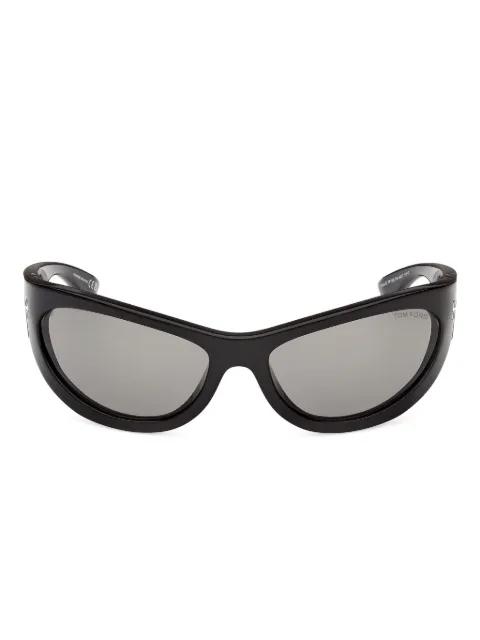 temple-detail sunglasses by TOM FORD