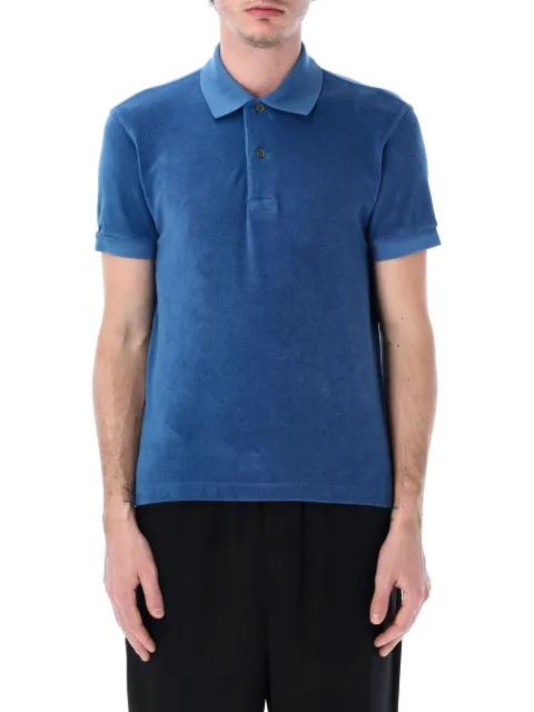 terry-cloth polo shirt by TOM FORD