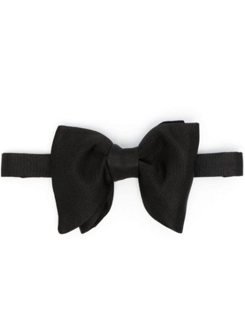 textured silk bow tie by TOM FORD