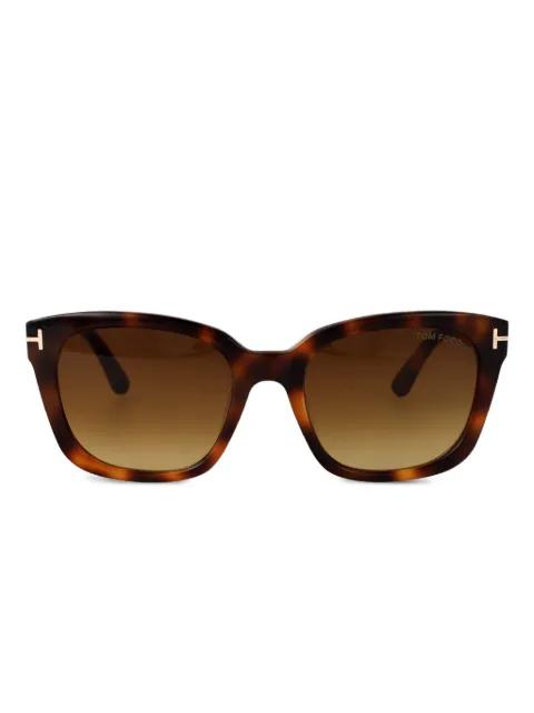 tortoiseshell cat-eye sunglasses by TOM FORD