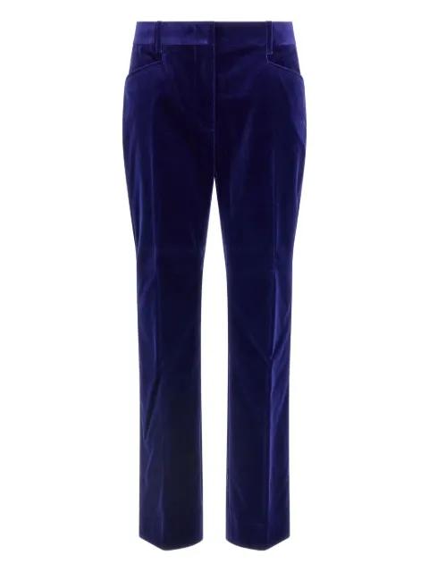 velvet pocket trousers by TOM FORD