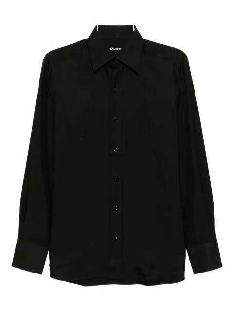 washed twill shirt by TOM FORD