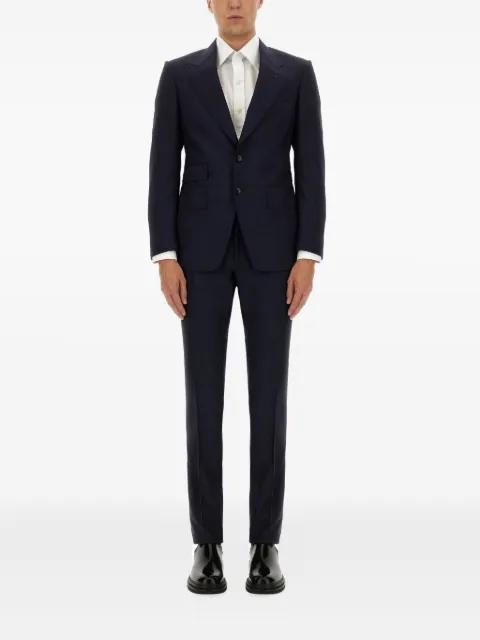 wool buttoned suit by TOM FORD