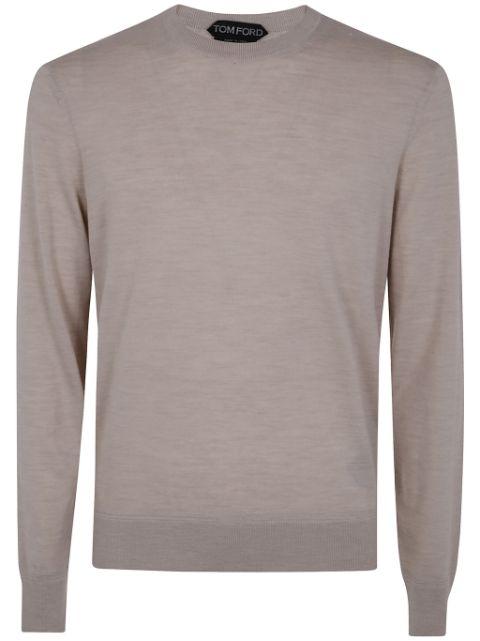 wool crew-neck sweater by TOM FORD
