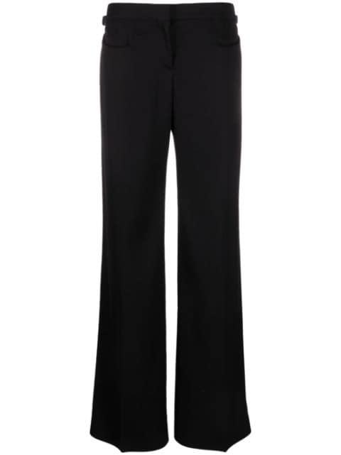 wool straight-leg trousers by TOM FORD