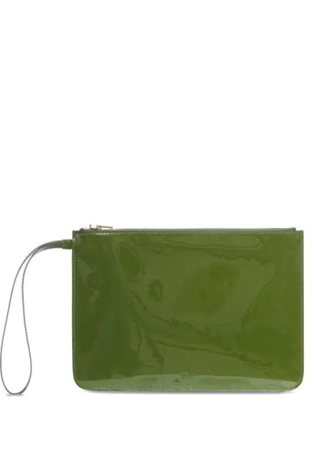 zip-fastening leather clutch bag by TOM FORD