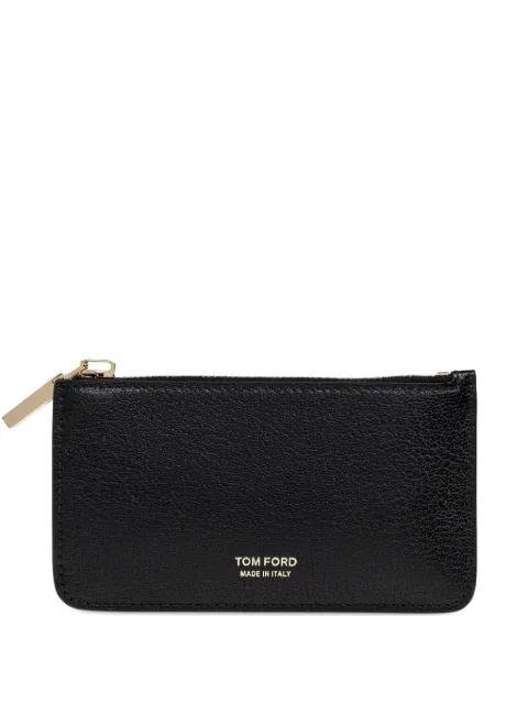 zip-fastening wallet by TOM FORD