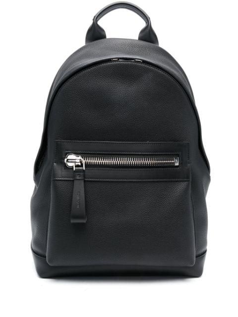 zip-pocket leather backpack by TOM FORD