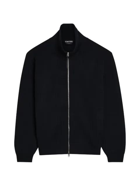 zipped cardigan by TOM FORD