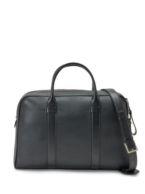 zipped leather briefcase by TOM FORD