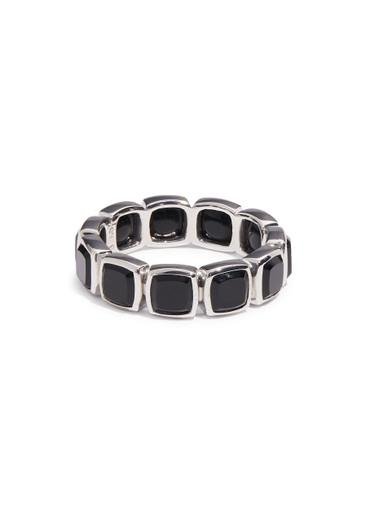 Cushion Band sterling-silver ring by TOM WOOD