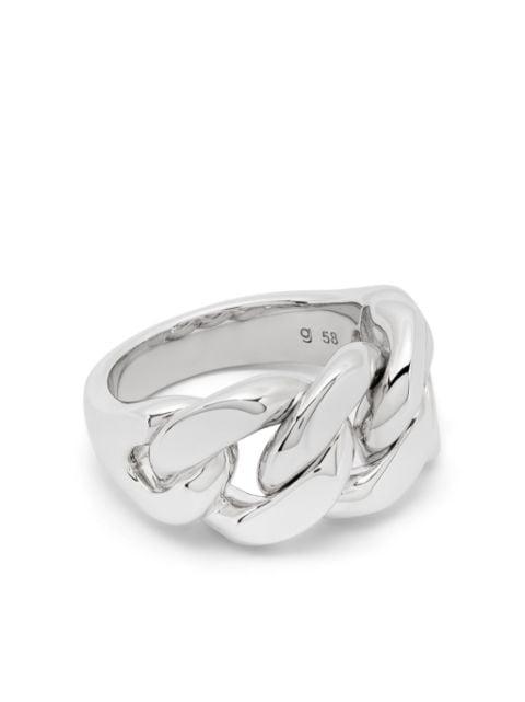 Dean curb-chain ring by TOM WOOD