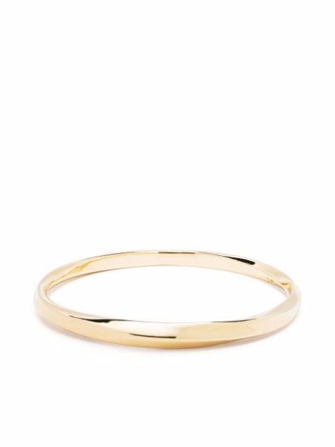 Infinity 9kt gold-plated bangle by TOM WOOD
