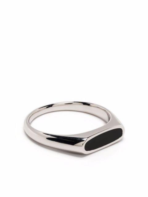 Mario onyx ring by TOM WOOD