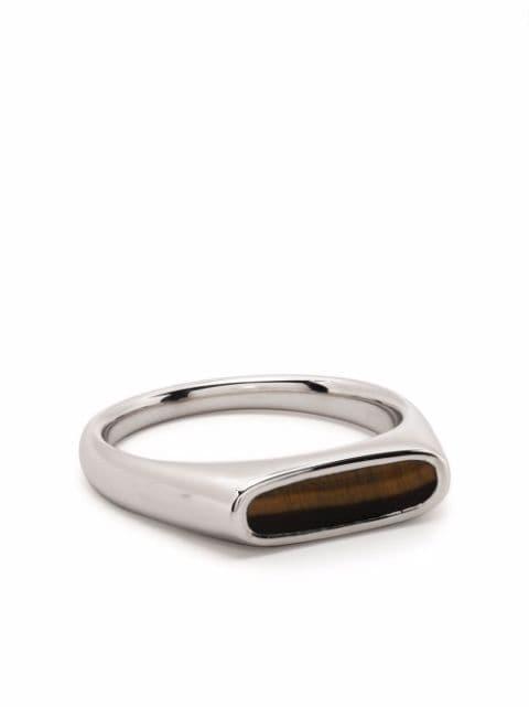 Mario tiger eye ring by TOM WOOD