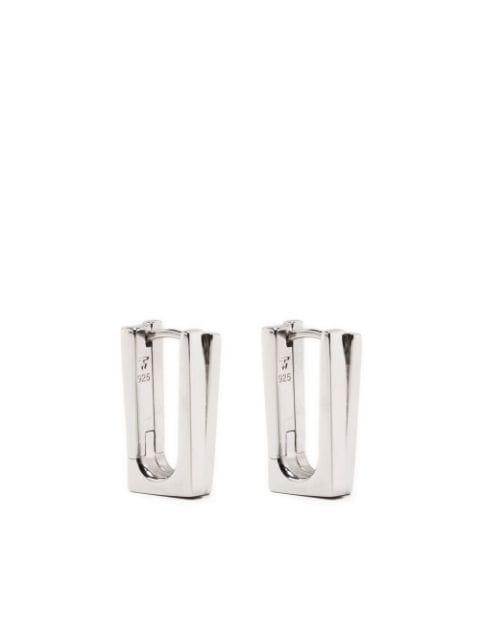 Step hoop earrings by TOM WOOD