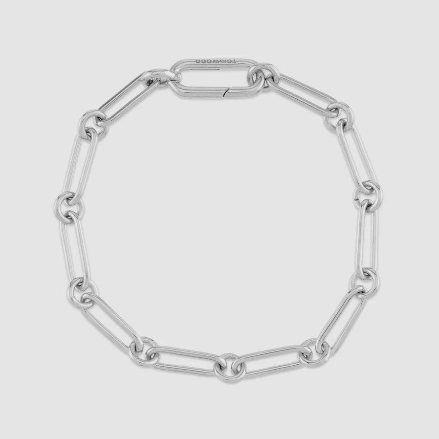 TOM WOOD - Box Bracelet -  Silver by TOM WOOD