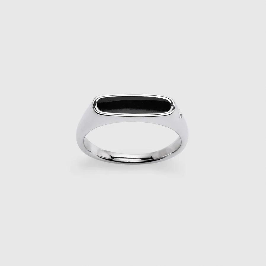 TOM WOOD - Mario Ring Onyx by TOM WOOD
