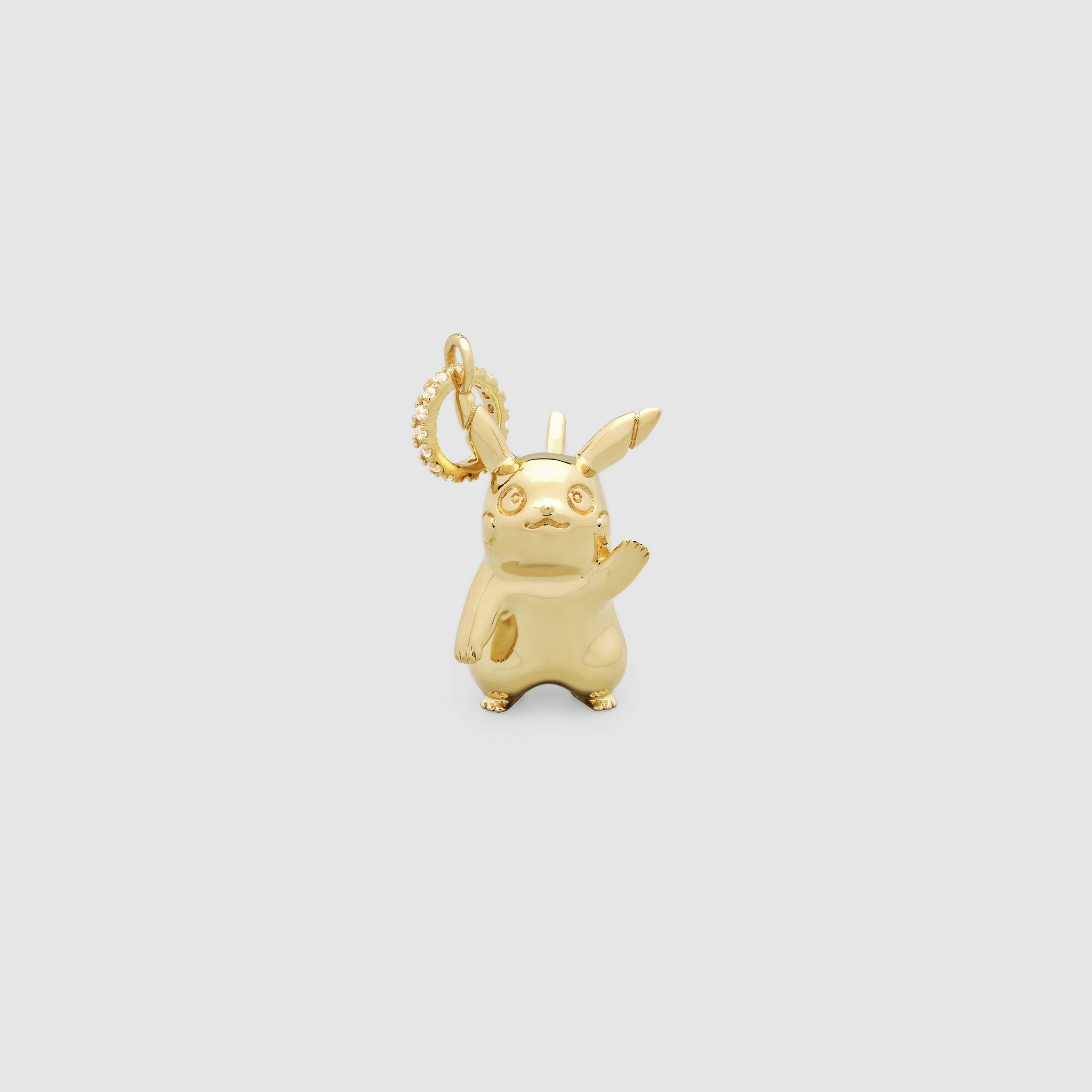 TOM WOOD - Pikachu Hello Gold Charm - (Yellow Gold) by TOM WOOD