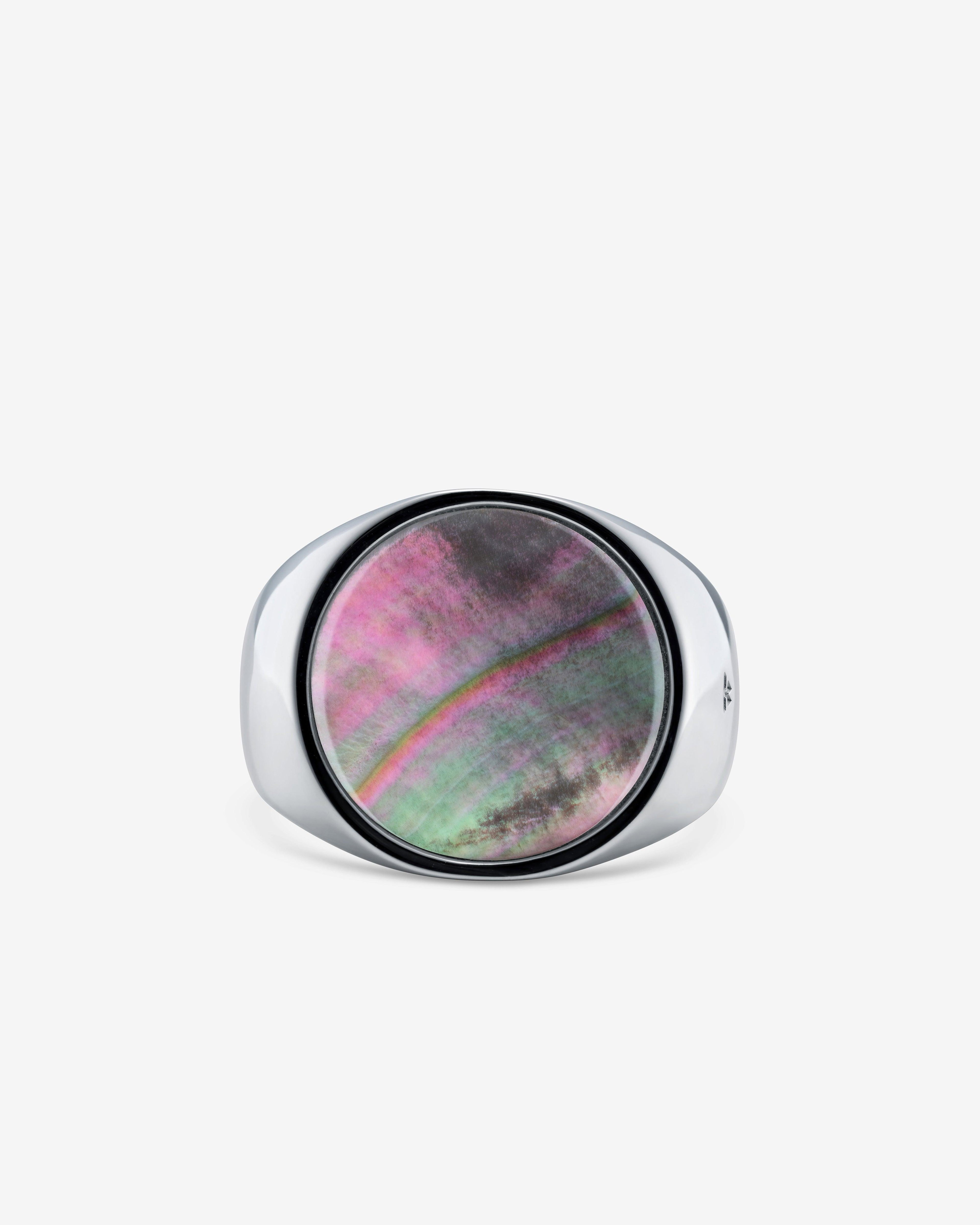 Tom Wood - DSM Exclusive Galaxy Ring - (Black MOP) by TOM WOOD