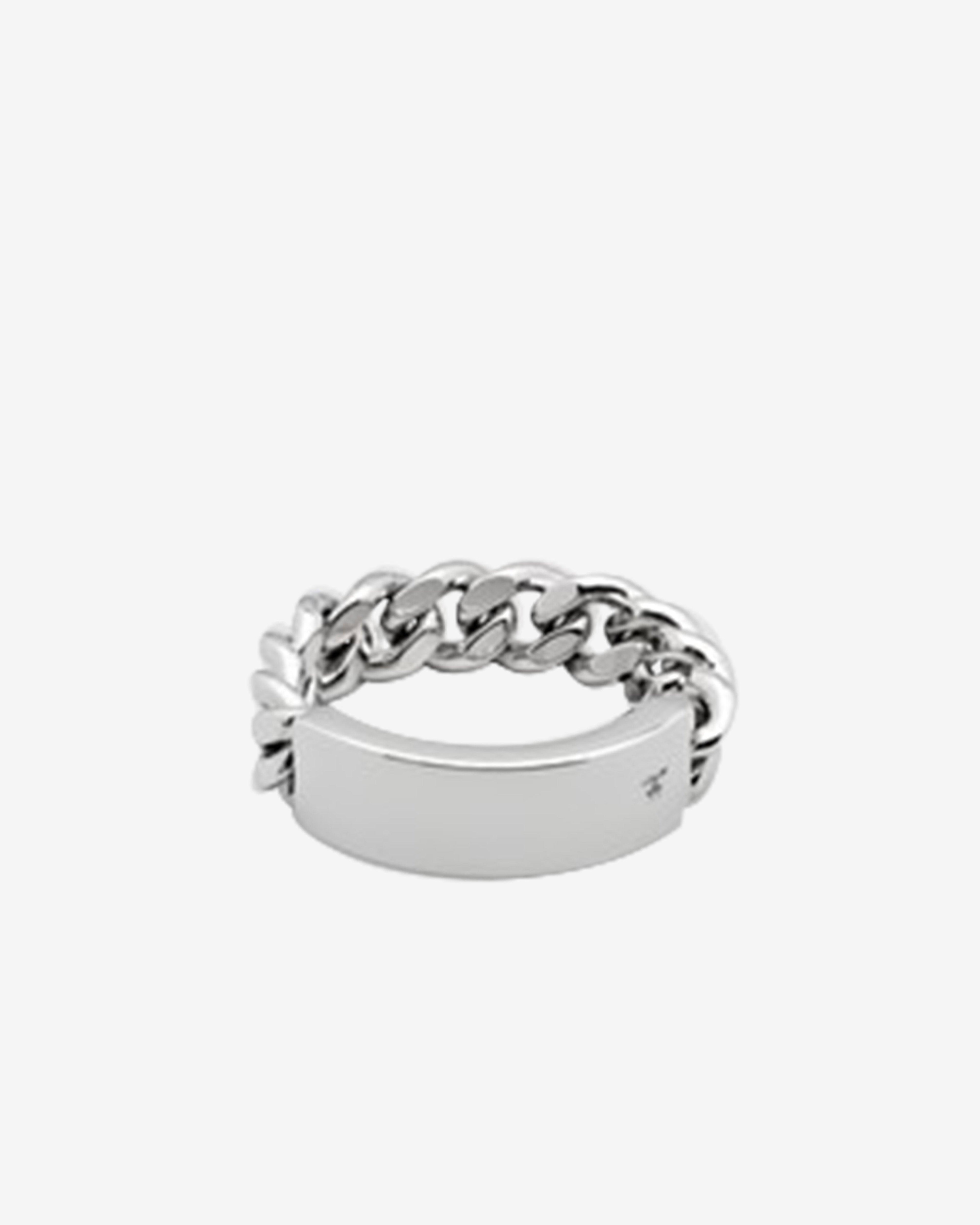 Tom Wood - ID Band Ring - (Silver) by TOM WOOD