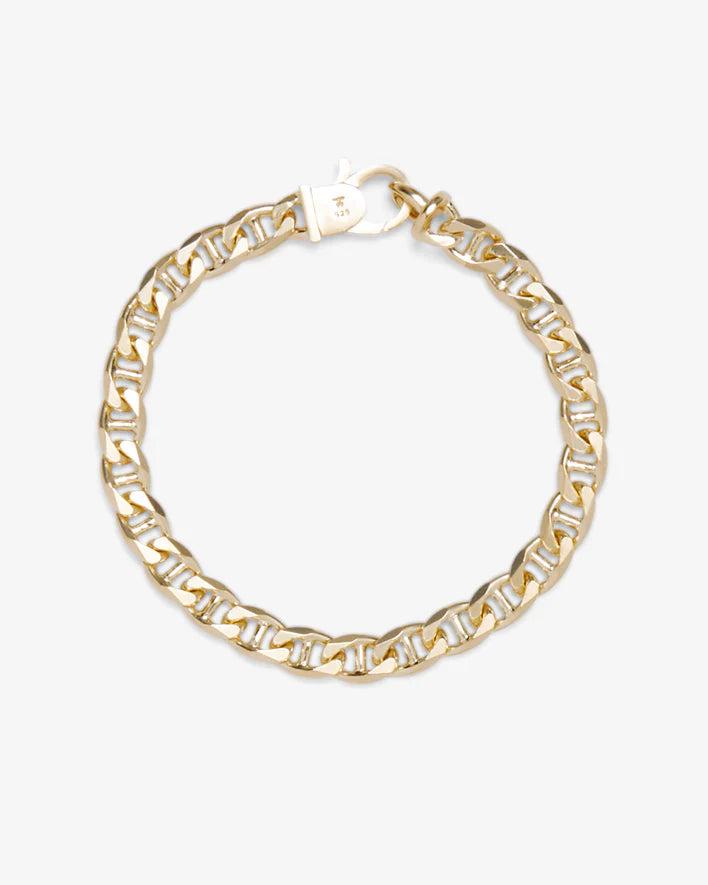 Tom Wood - Jude Bracelet Gold - (Yellow Gold) by TOM WOOD