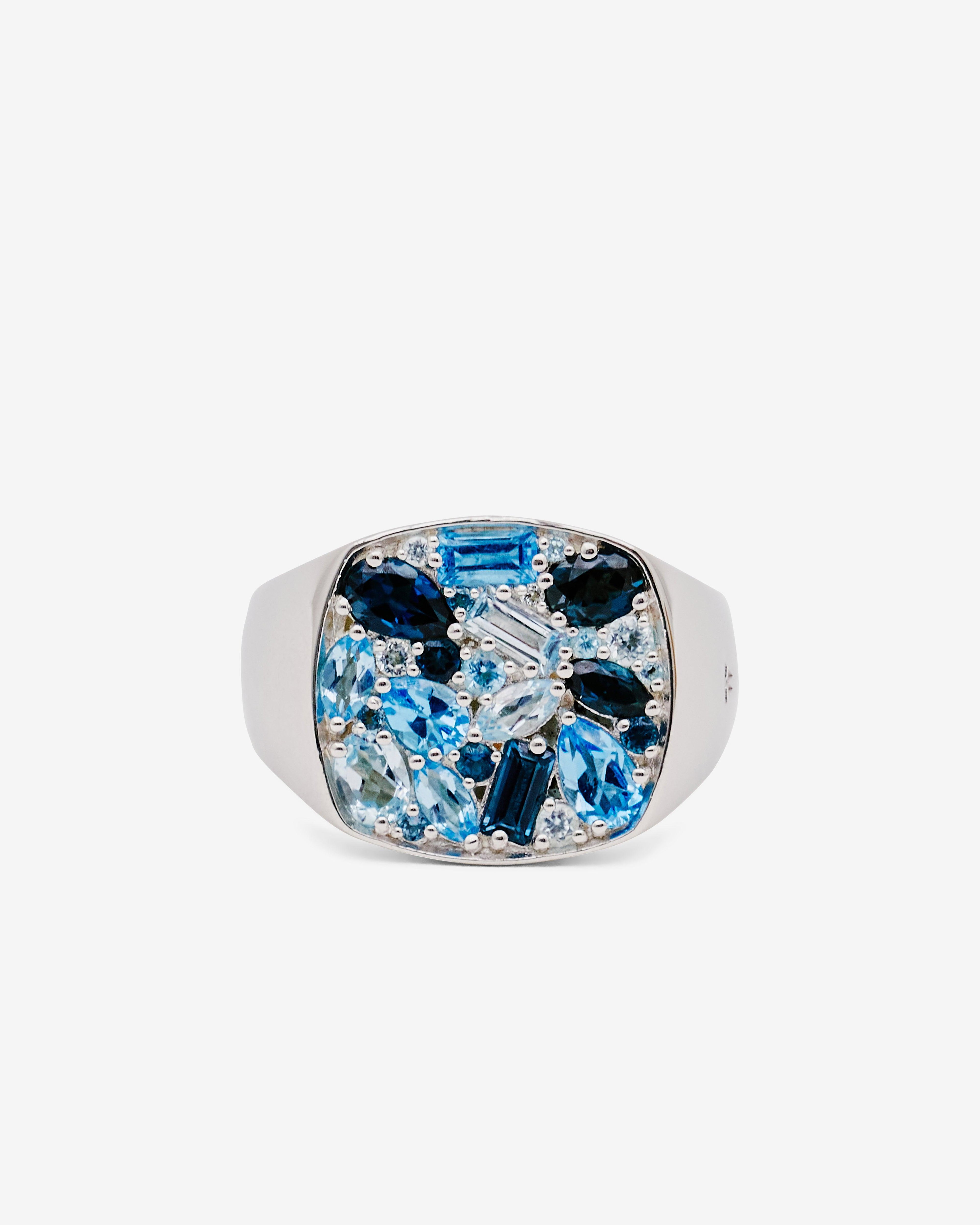 Tom Wood - Kaleidoscope Ring Sora - (Blue) by TOM WOOD