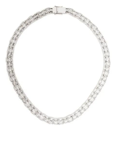 Vintage chunky-chain necklace by TOM WOOD