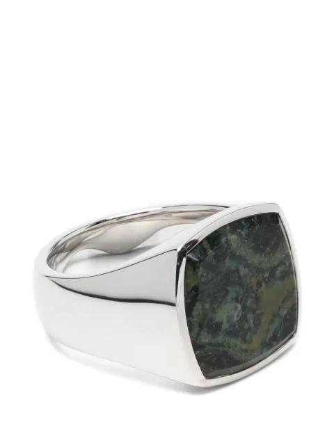 cushion kambaba ring by TOM WOOD