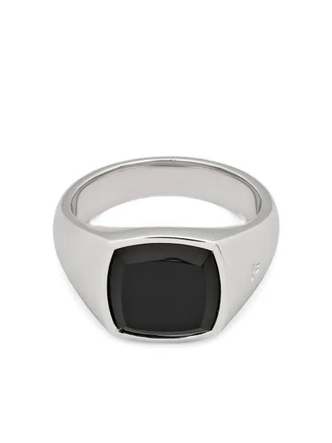 onyx signet ring by TOM WOOD