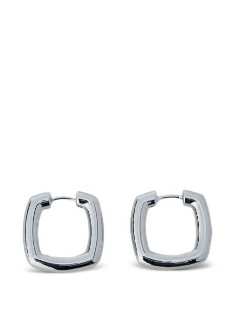 square-shape earrings by TOM WOOD