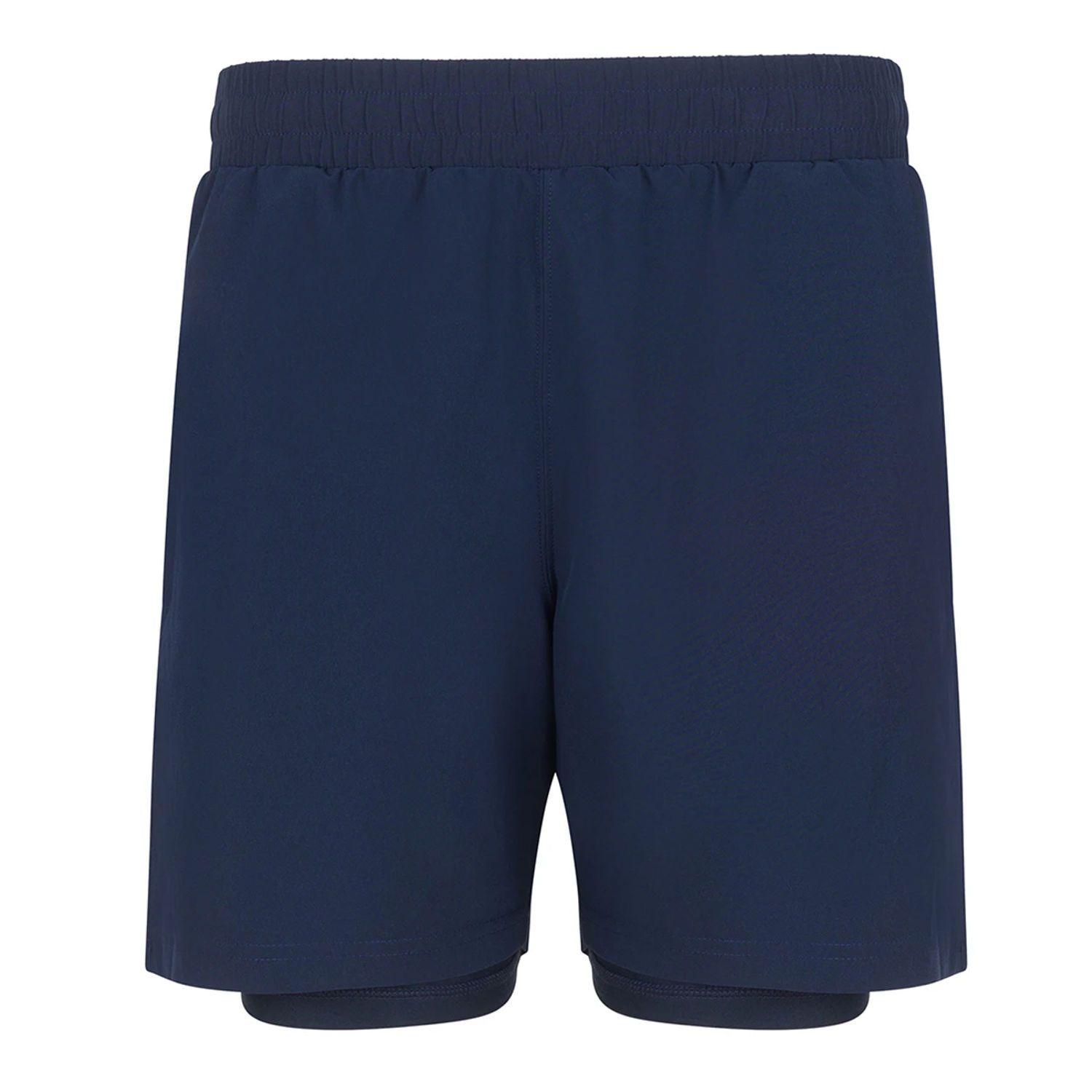 Double Layer Sports Shorts by TOMBO
