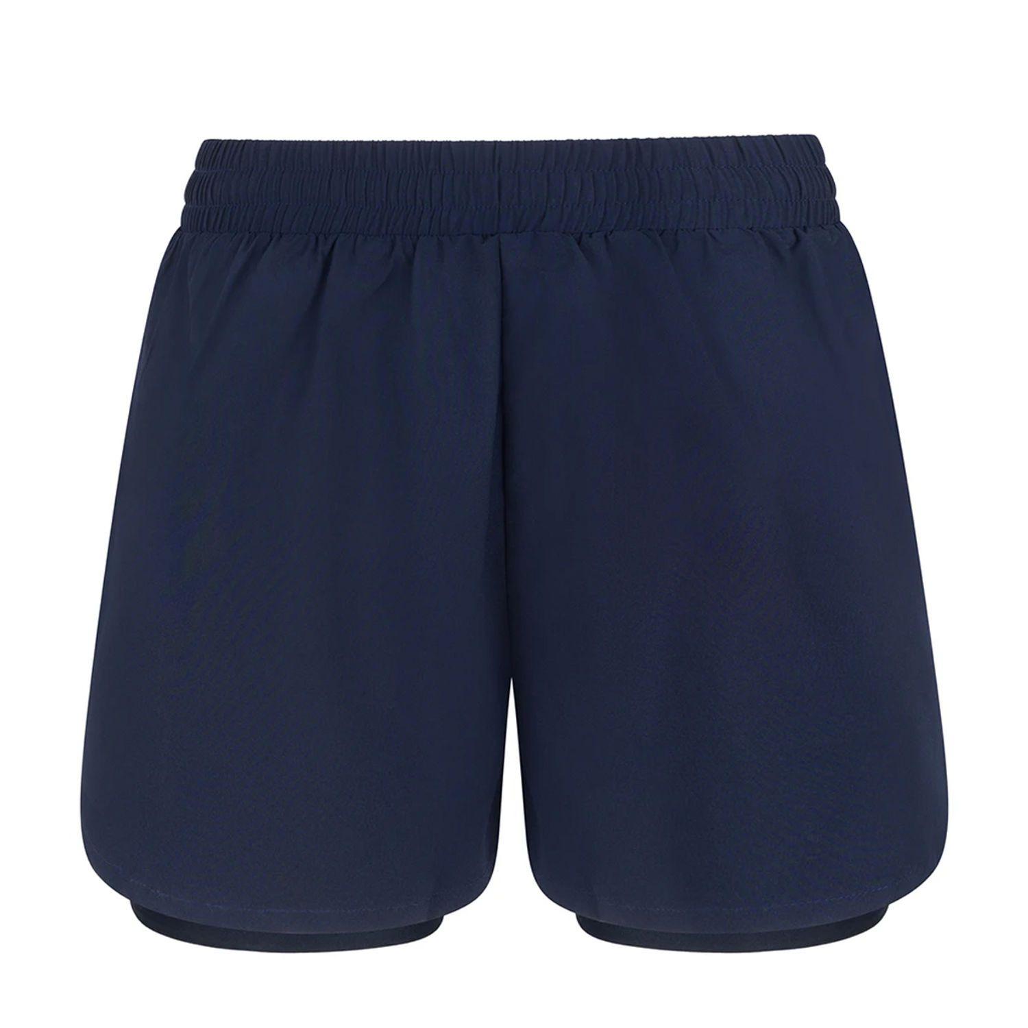 Double Layer Sports Shorts by TOMBO