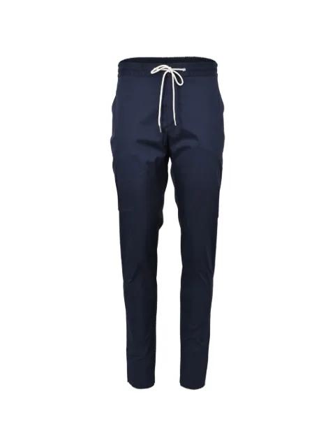 drawstring tapered trousers by TOMBOLINI