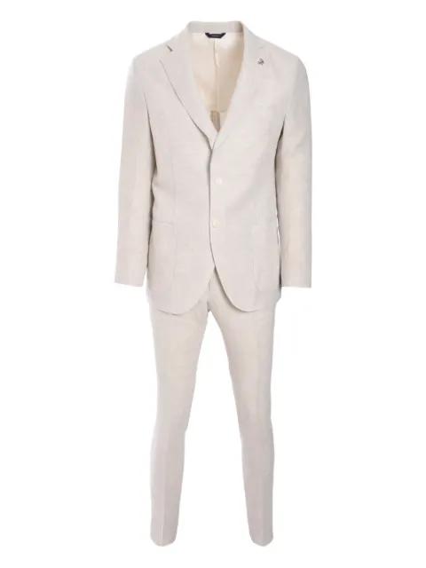 linen suit by TOMBOLINI